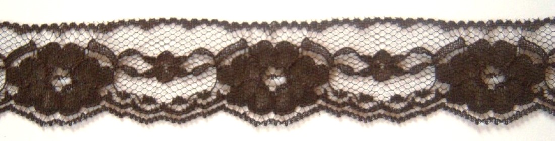 Brown 1 3/8" Lace
