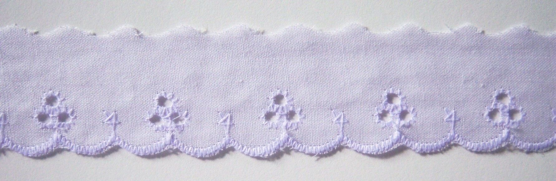 Light Orchid 1" Eyelet Lace