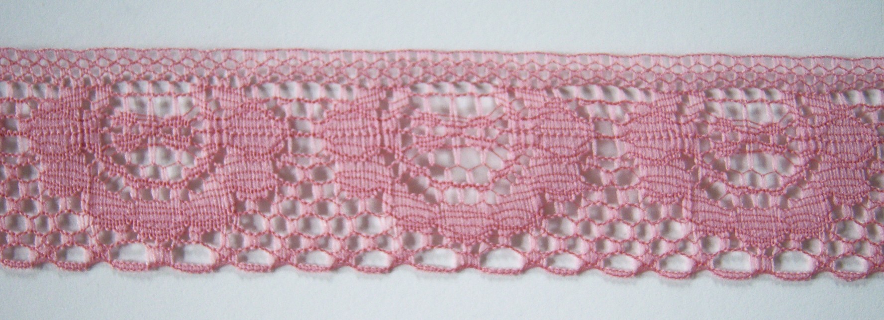 Dusty Rose 1 1/2" Lace