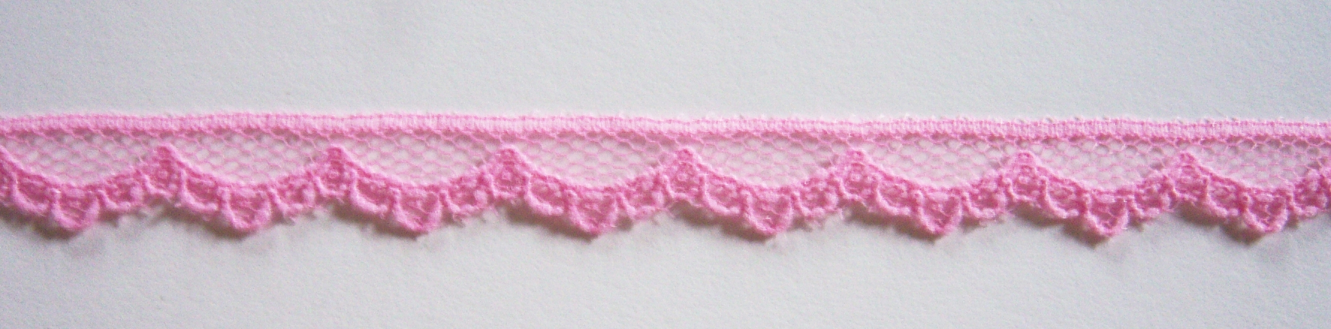 Pink Rose 7/16" Lace