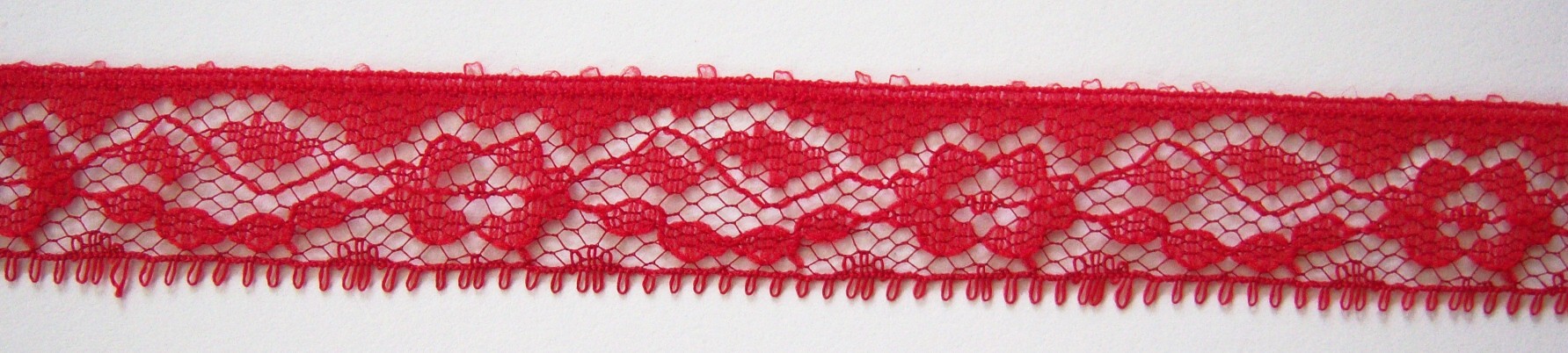 Red 3/4" Nylon Lace
