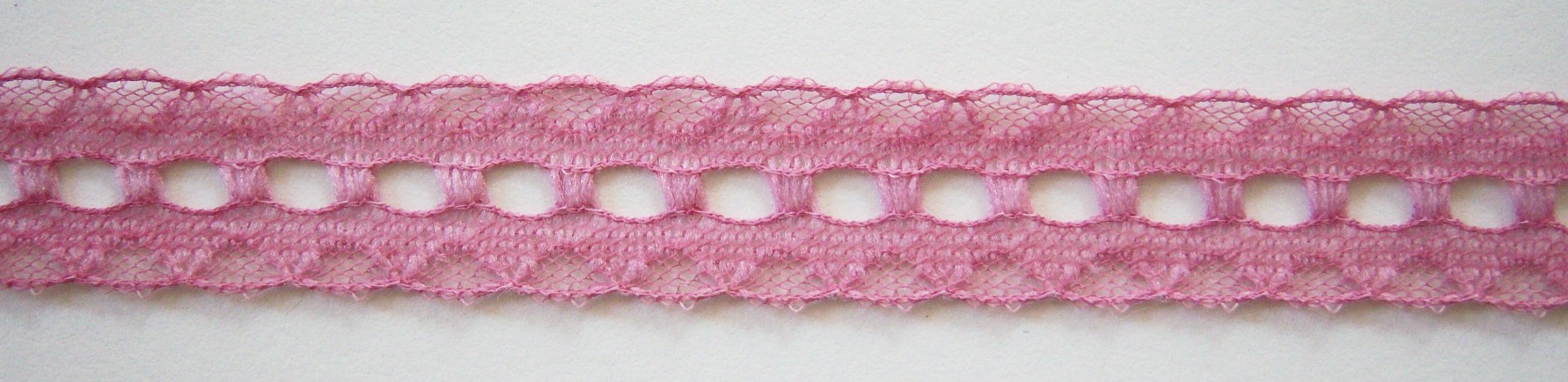 Dusty Rose 3/4" Lace