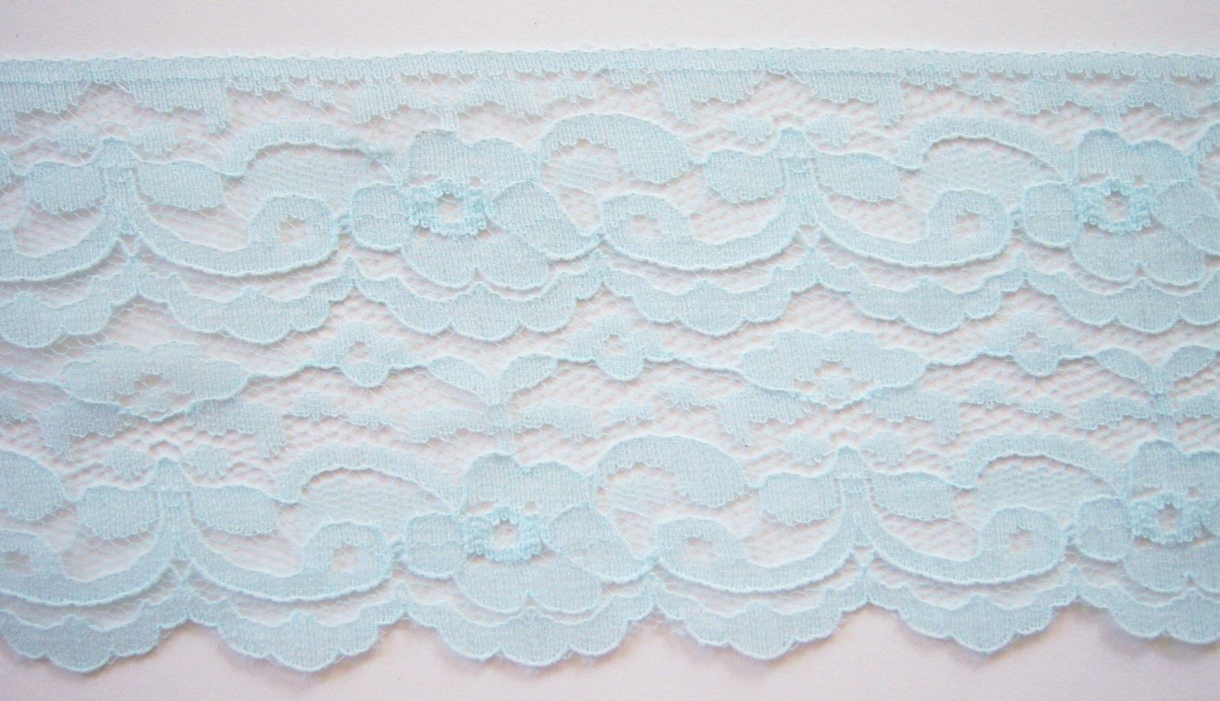 Blue Mist 3 3/8" Nylon Lace