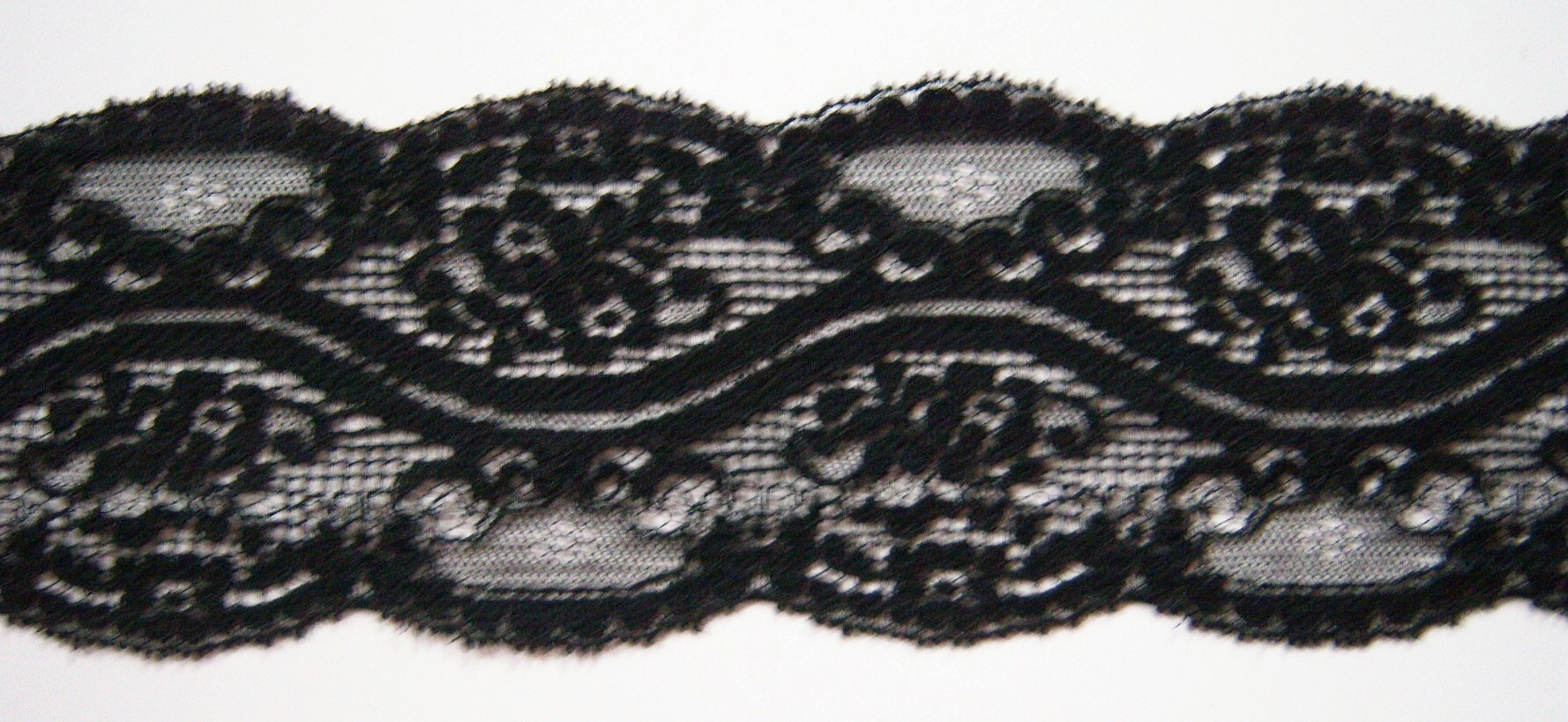 Black 3" Nylon Lace