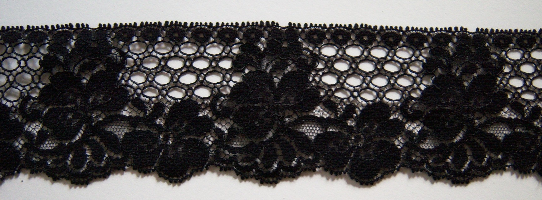 Black 2" Nylon Lace