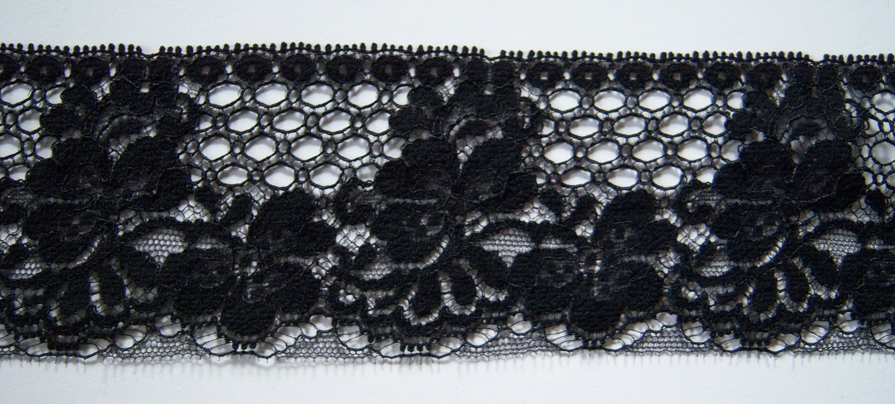 Black 2" Nylon Lace