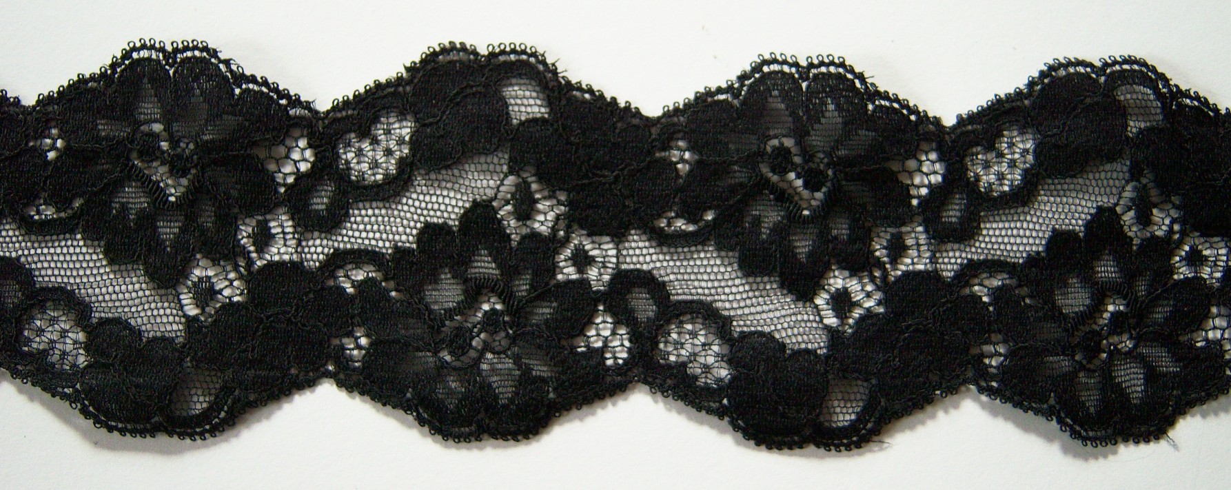 Black 2 5/8" Nylon Lace