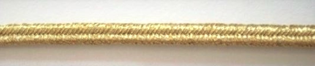 Gold Metallic 5/32" Soutache Cord