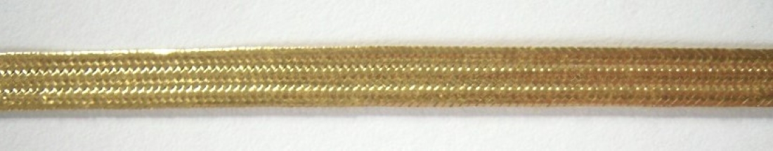 Gold Metallic 1/4" Middy Braid