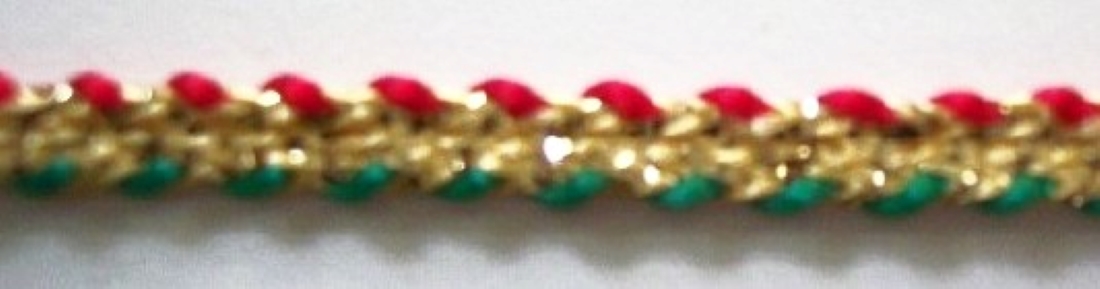 Gold/Green/Red Trim