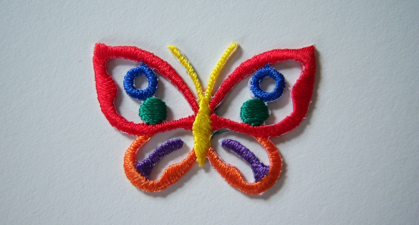 Wrights Primary Butterfly Applique