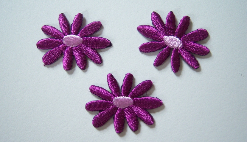 Purple Daisy Appliques