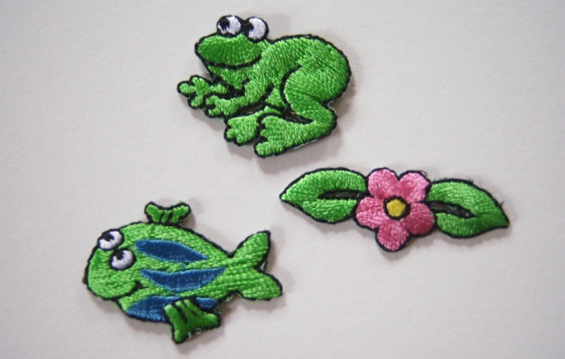 Frog/Fish/Lilypad Set