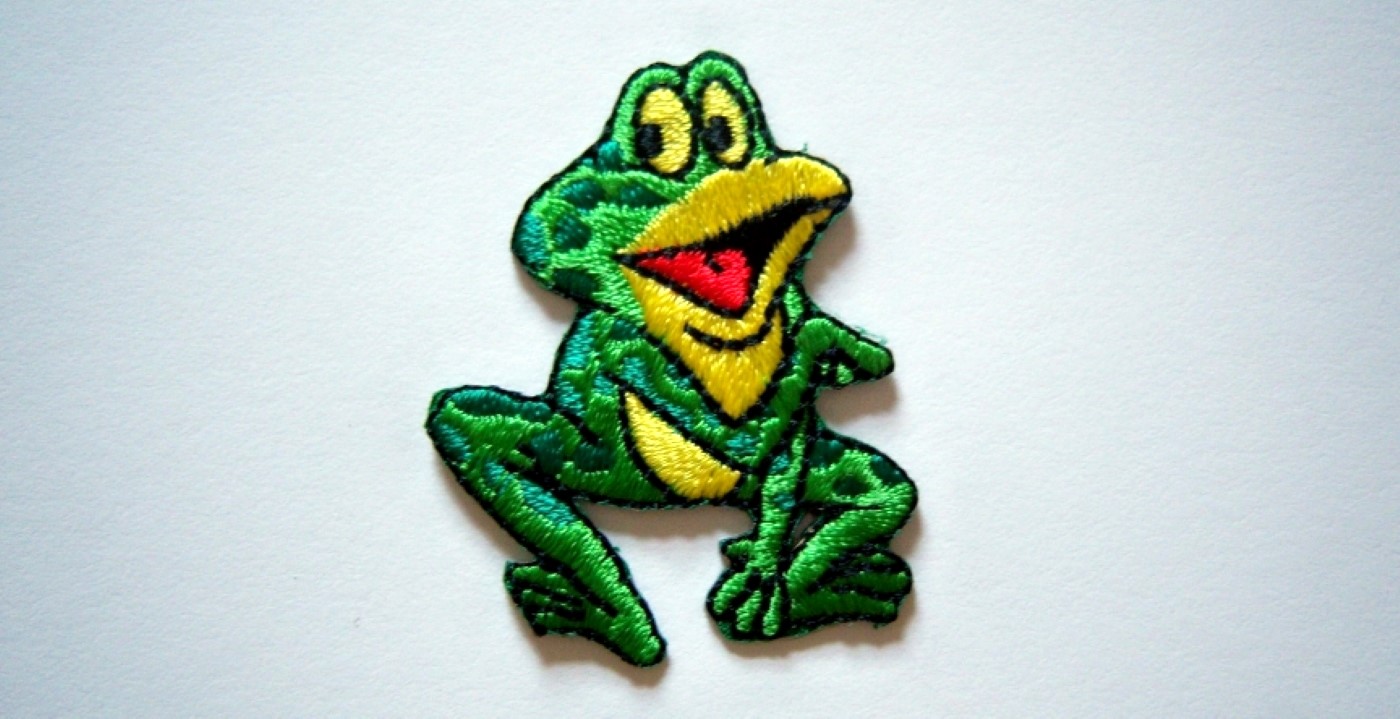 Jumping Frog Applique