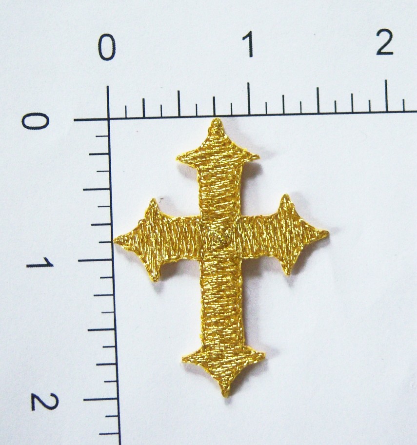 Gold Metallic Cross