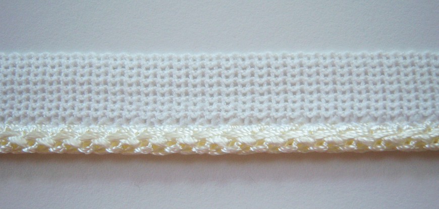 White/Ivory 1/4" Piping