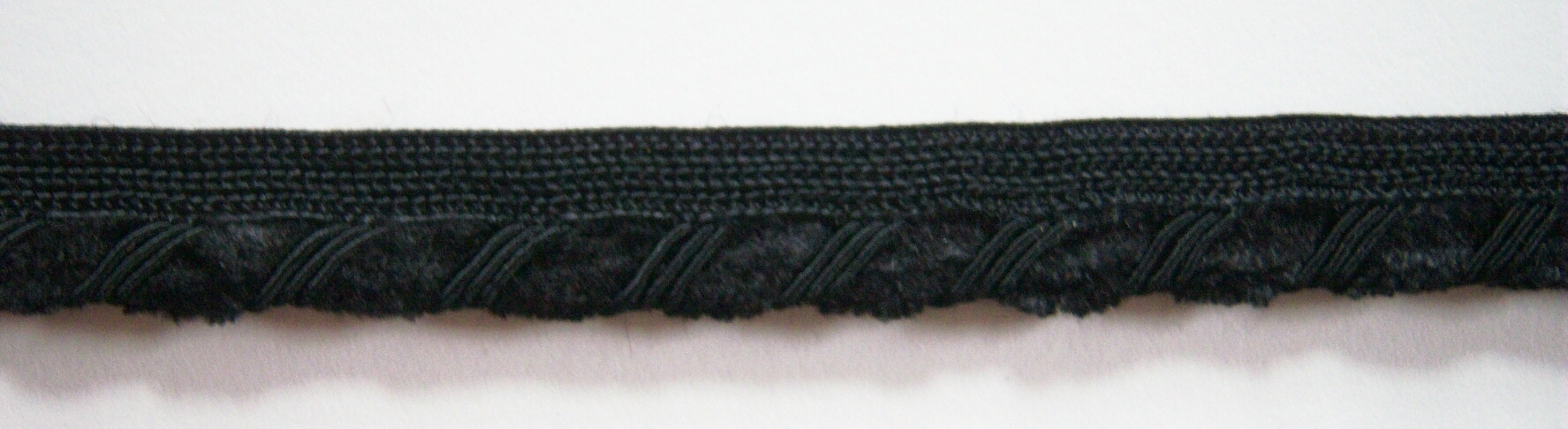 Black Chenille/Cords 3/16" Piping