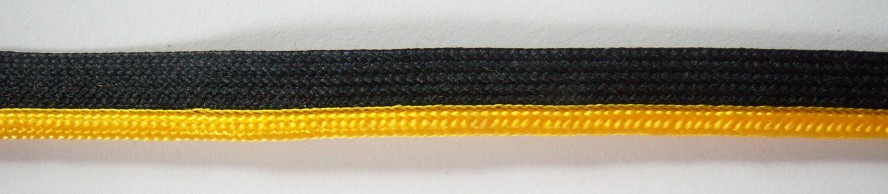 Black/Sunset Gold 1/8" Piping