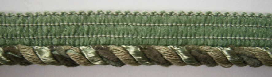 Wrights Green 7/8" Chenille Piping