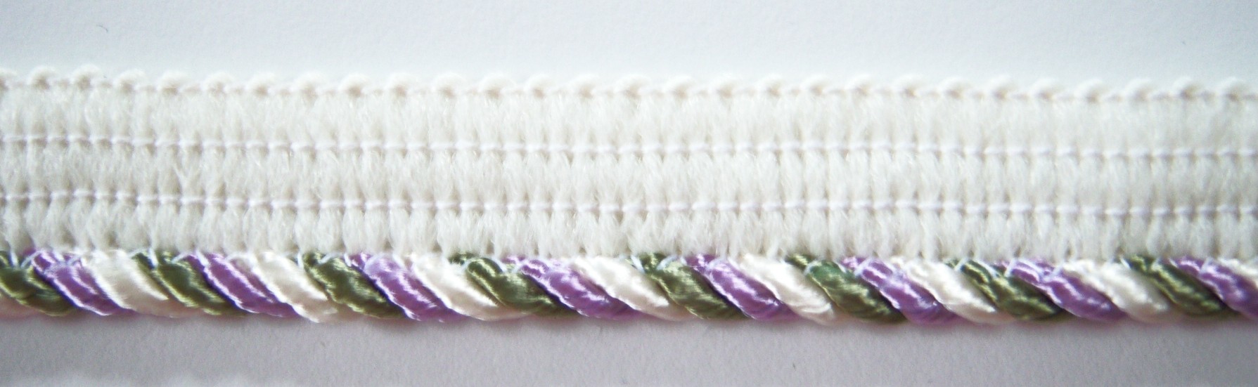 Ivory/Orchid/Green 7/8" Piping