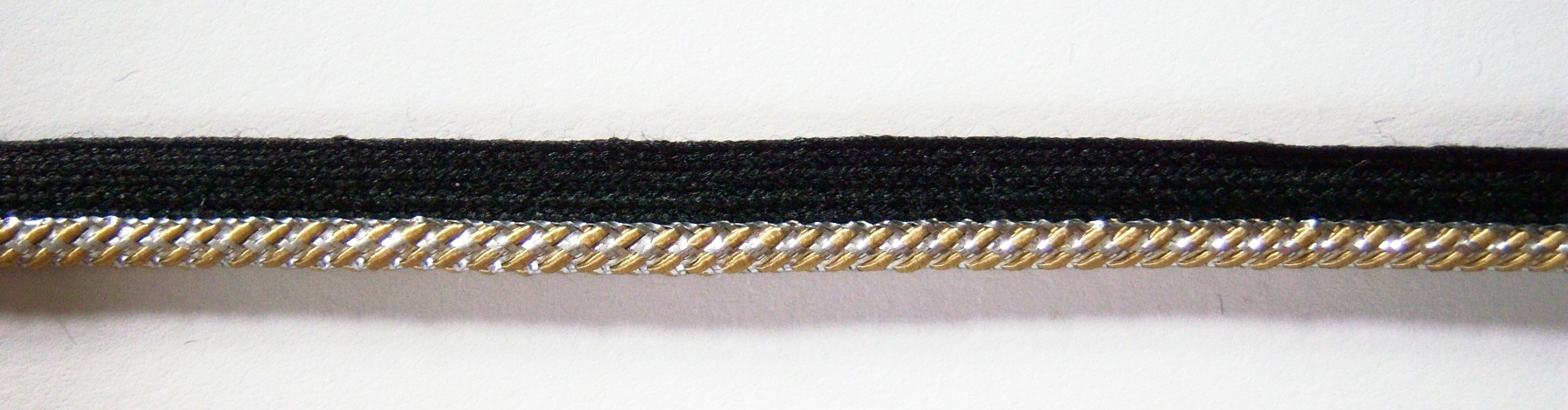 Black/Silver/Gold 3/16" Piping