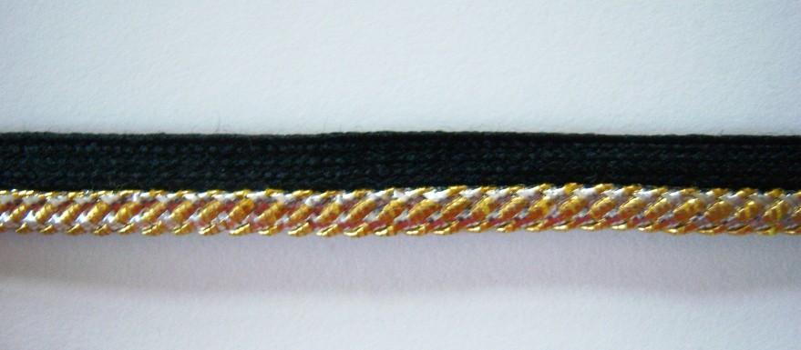 Black/Gold/Silver 3/16" Piping