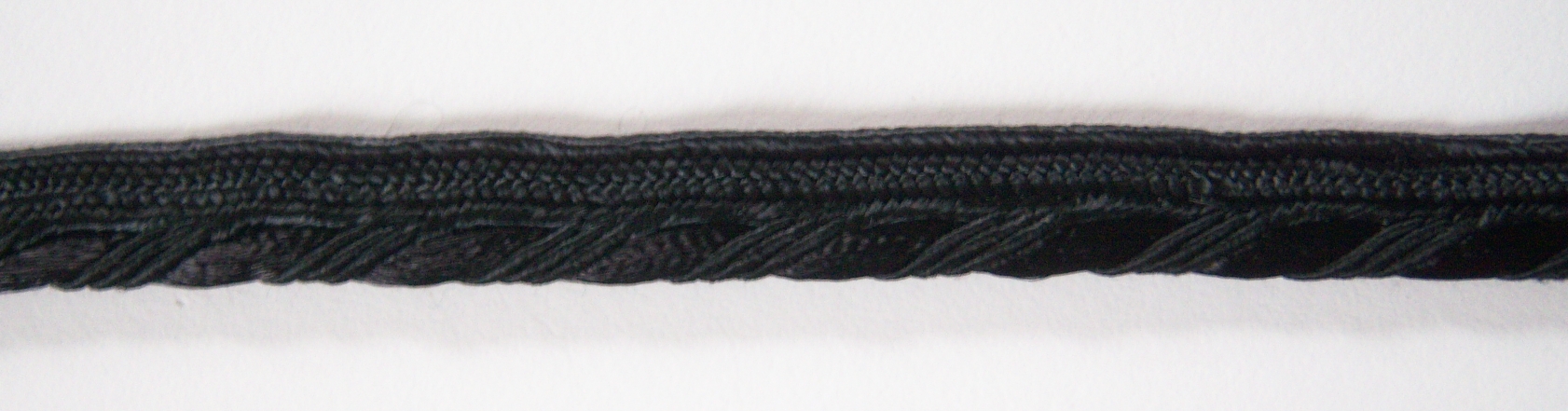 Black Satin/Cords 1/8" Piping