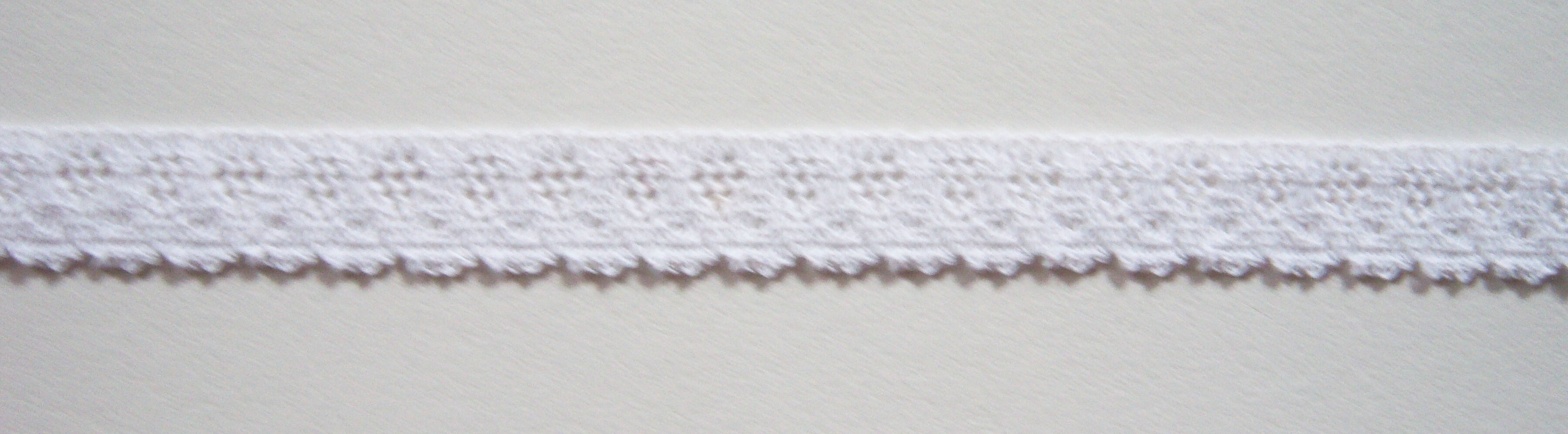 White Poly 5/16" Lace