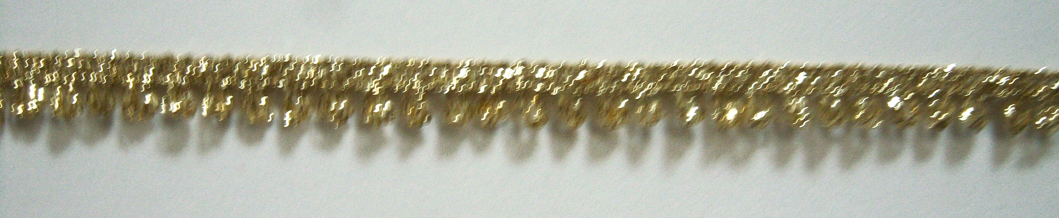 Gold Metallic 5/16" Loop Fringe
