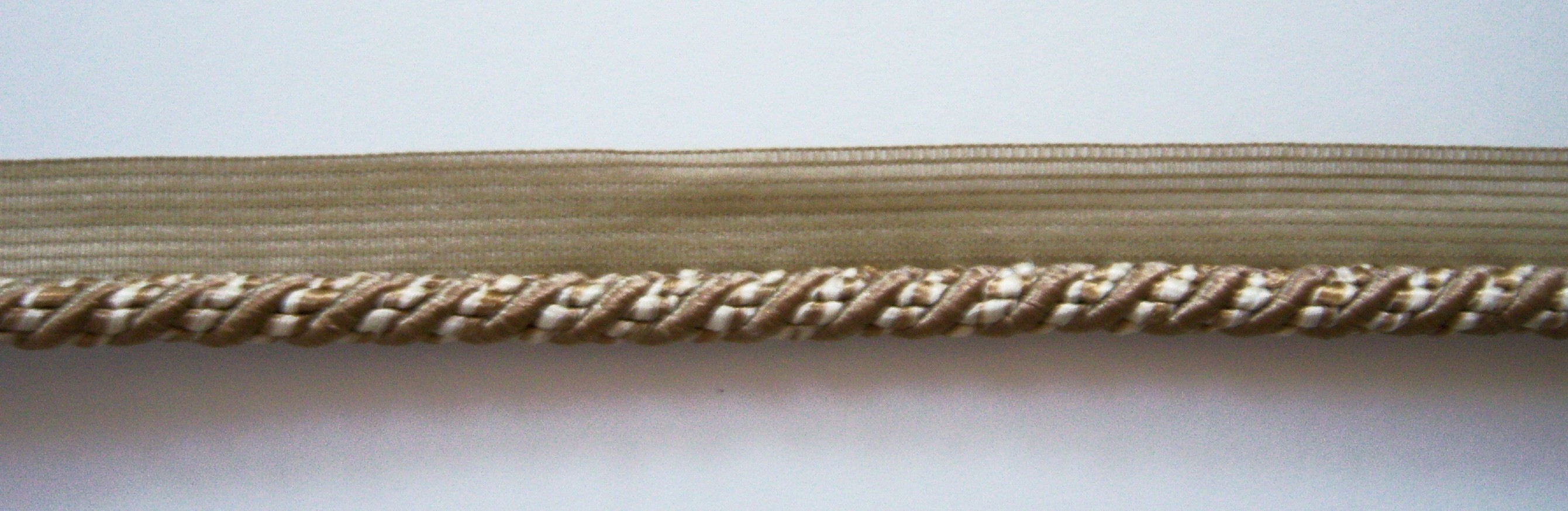 Cocoa/Ivory 7/8" Piping