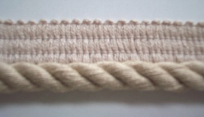 Beige Cotton 1" Piping