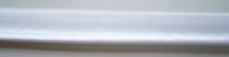 White Satin Fabric Covered 1/8" Piping