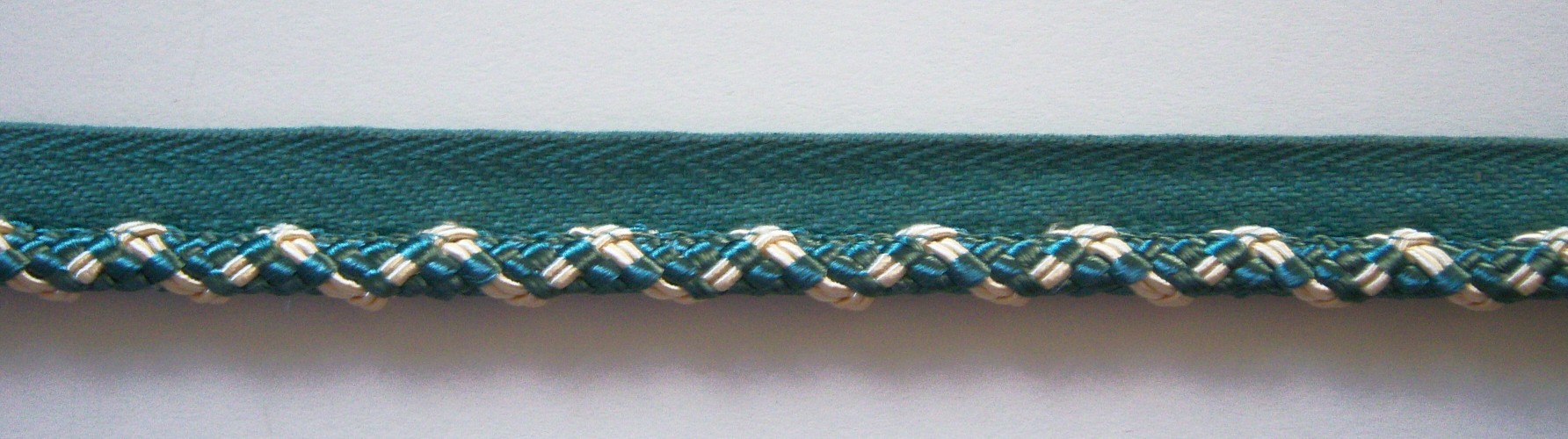 Teal/Ivory 5/16" Piping
