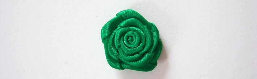 Emerald 9/16" Satin Rose