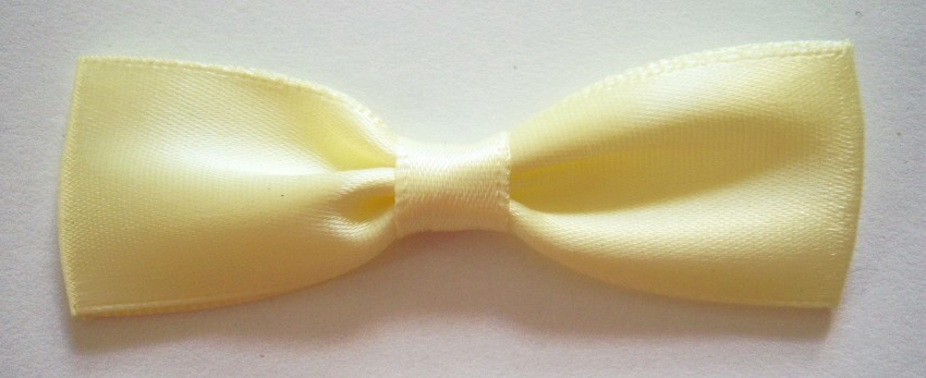 Yellow Satin 1" x 2 7/8" Bow Tie