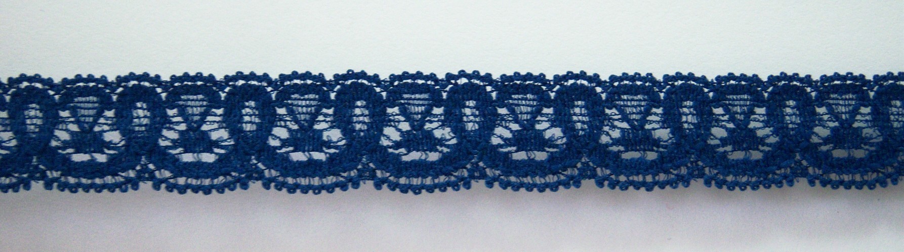 Classic Navy 5/8" Stretch Lace