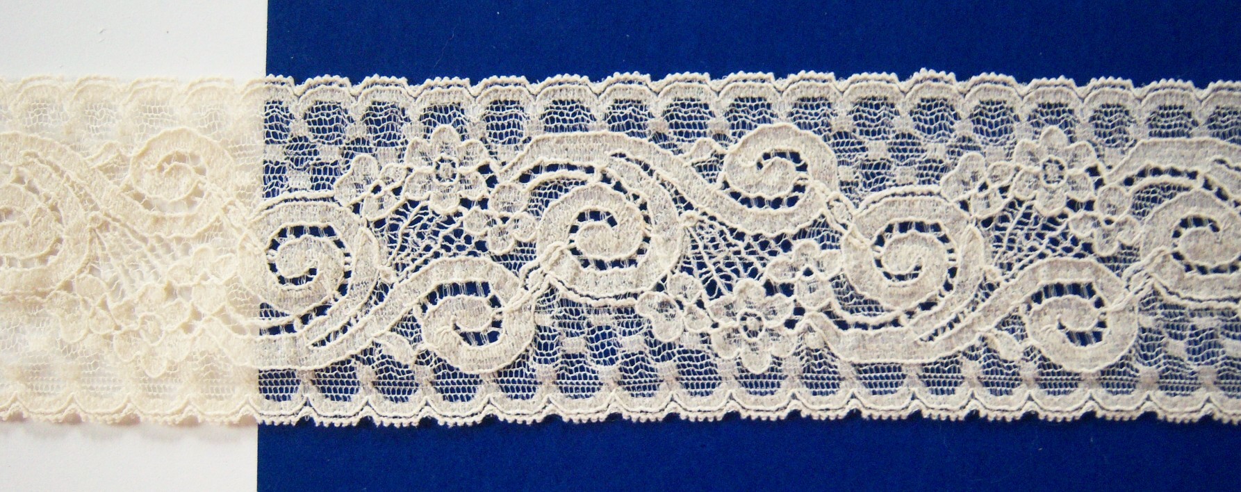 French Nude 2 3/4" Stretch Lace