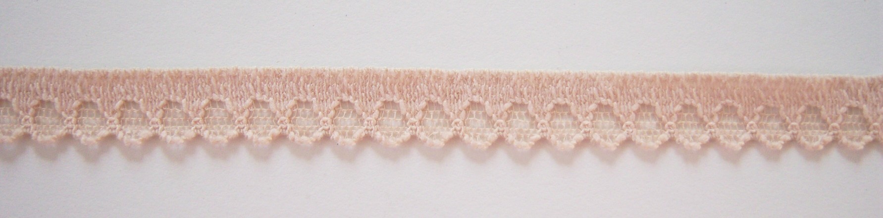 Naked Beige 3/8" Stretch Lace