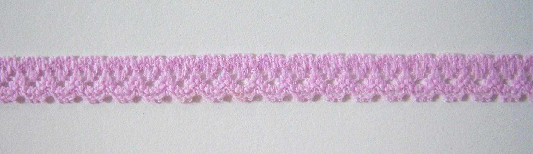 Pink Lilac 3/8" Stretch Lace