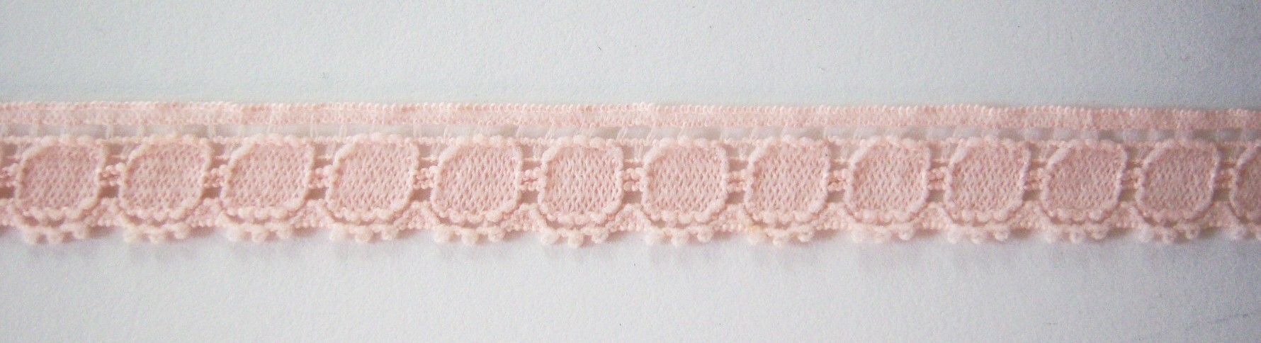 Tender Pink 3/8" Stretch Lace