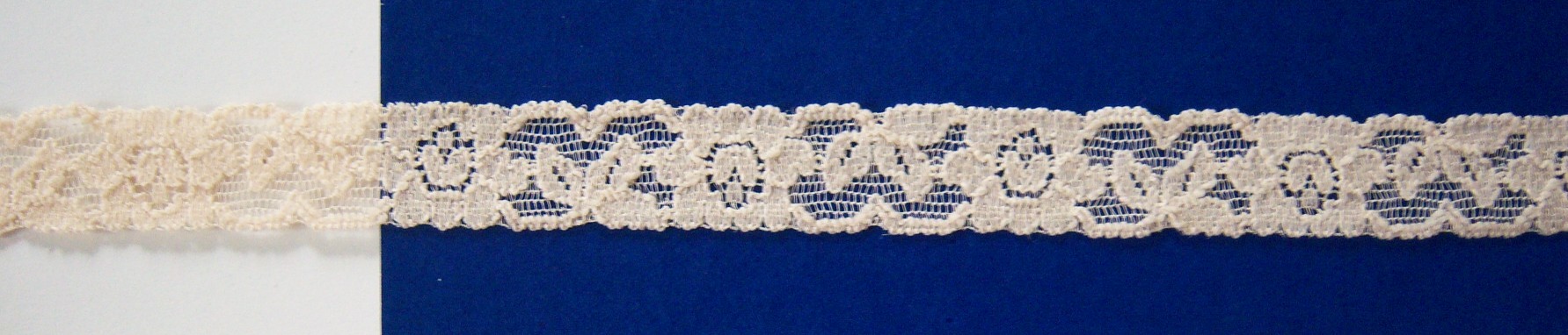 New Van Nude 3/4" Stretch Lace