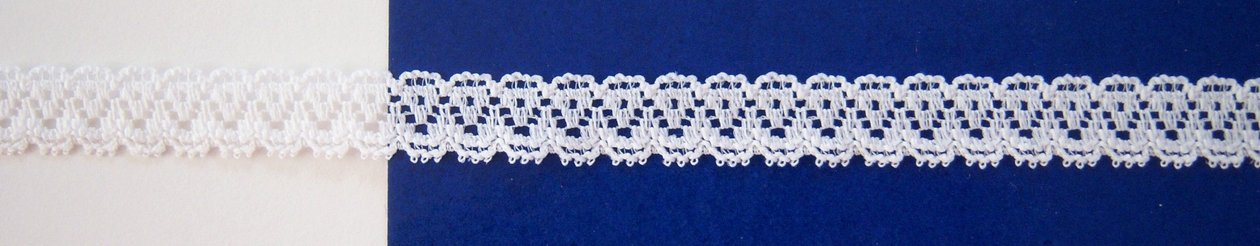 Star White 3/8" Stretch Lace