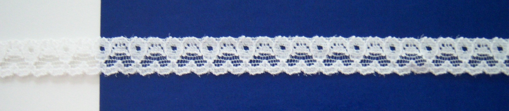 Star White 9/16" Stretch Lace