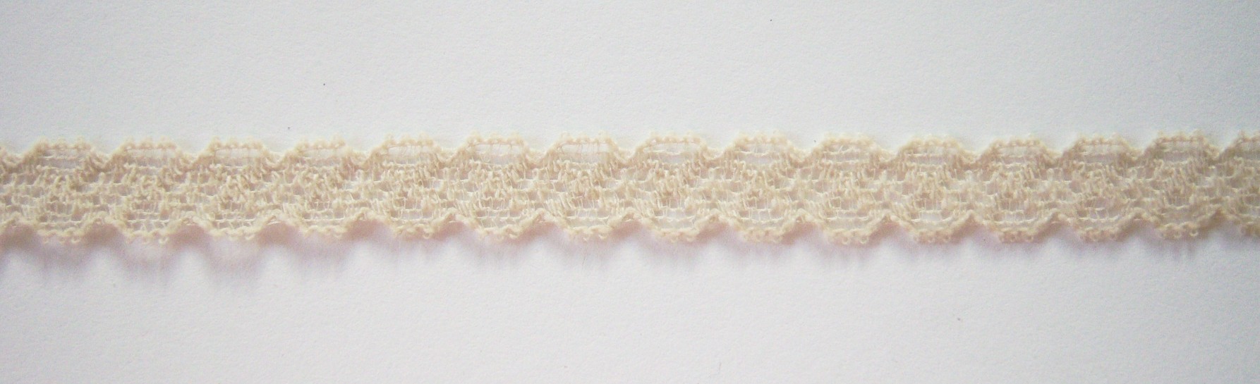 Light Taupe 1/2" Stretch Lace