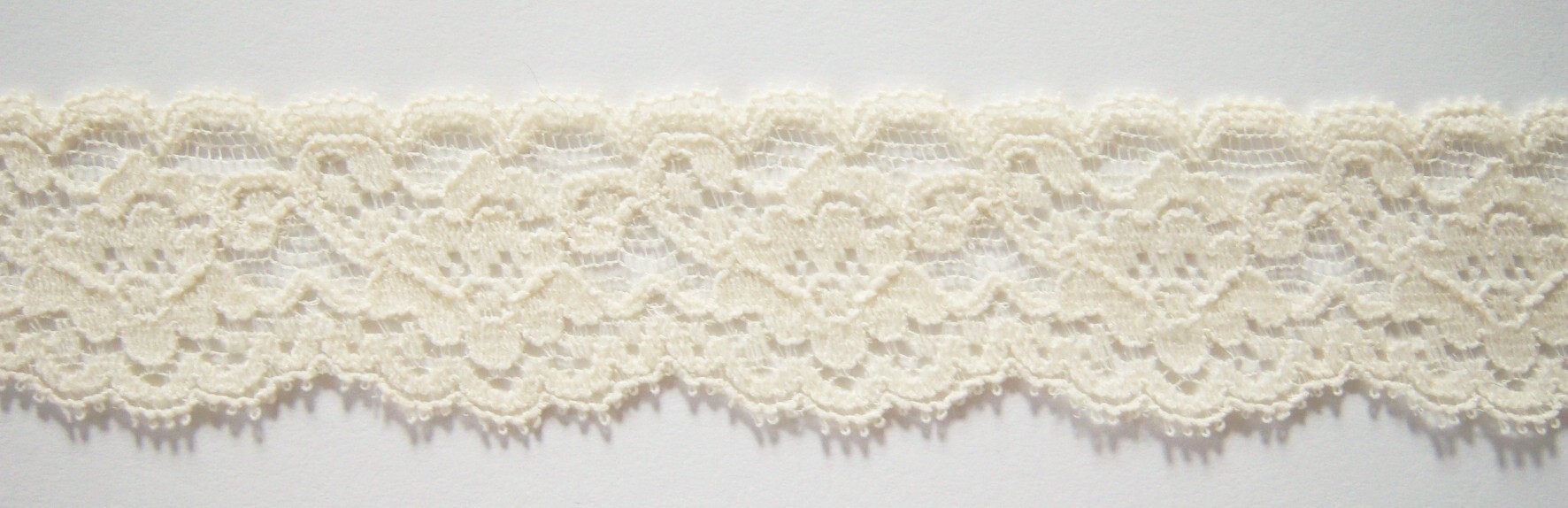 Candlelight 1 3/8" Stretch Lace