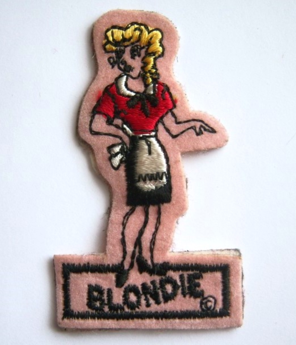 Blondie Bumpstead Iron On Applique