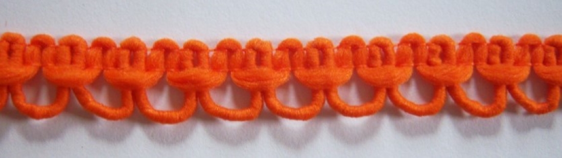 Orange 1/2" Loop Braid
