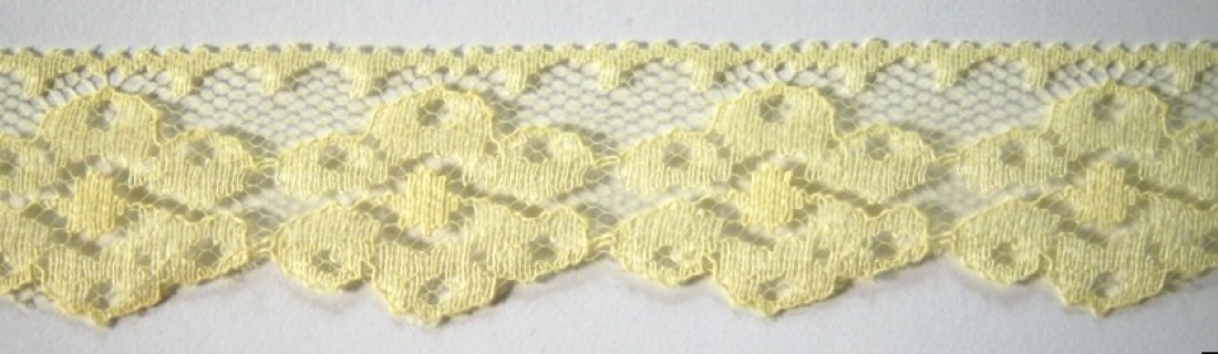 Yellow 1 1/4" Lace