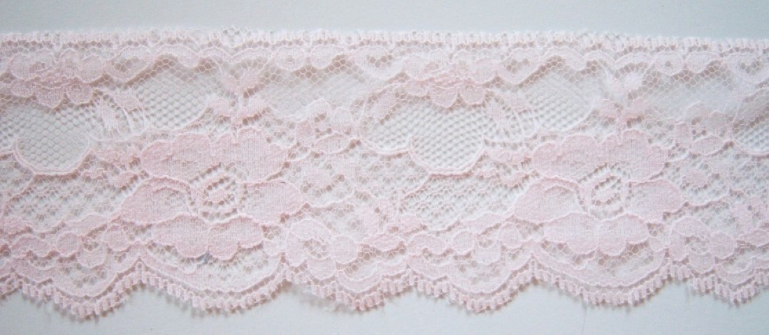 Light Peachy Pink 2 1/2" Lace