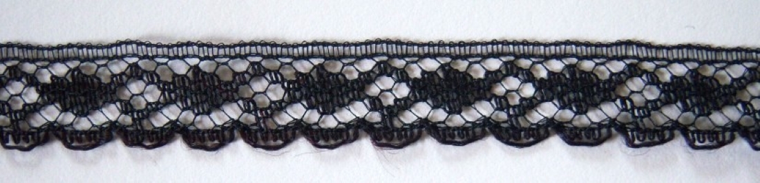Black 7/16" Nylon Lace
